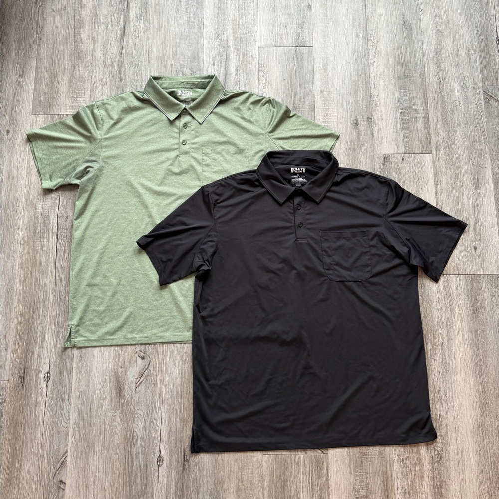 Duluth trading company men’s XL performance polo bundle